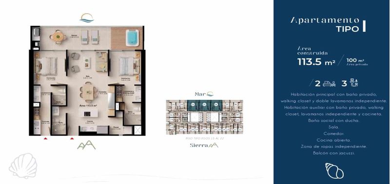 Apartamento para venta en Puerto Gaira Cesión de proyecto de vivienda-1