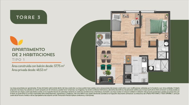 Torres De La Francia proyecto de vivienda-3