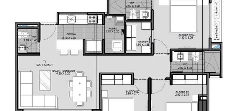 Apartamento en Venta en Medellín, El Poblado-7