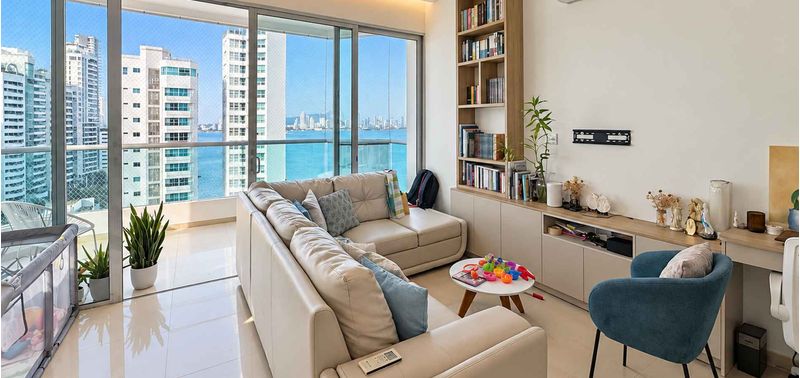 Apartamento en Venta en Cartagena De Indias, Castillogrande-2