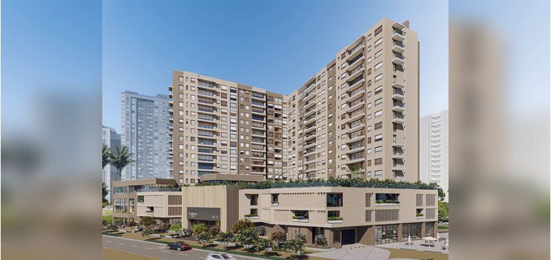 Cortteza Parque Central Los Robles proyecto de vivienda